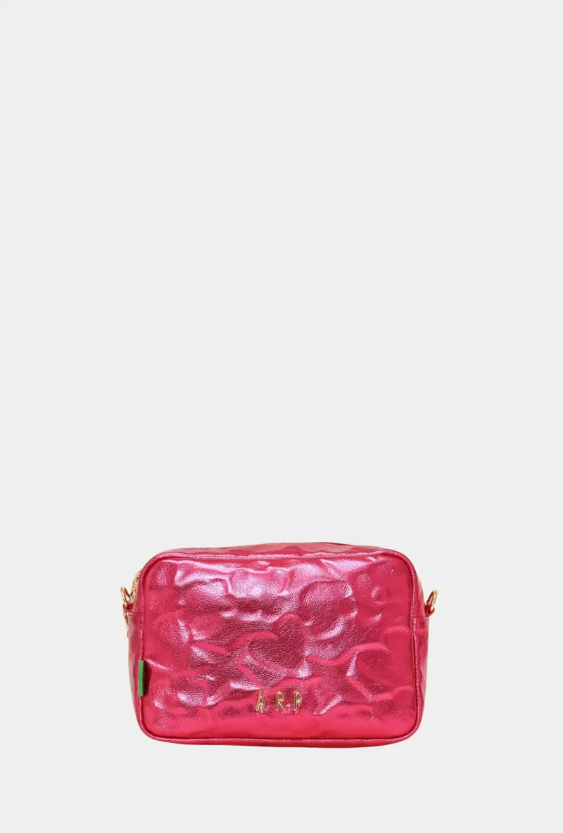 Agatha Ruiz De La Prada Bandolera Iconos Relieve Fucsia