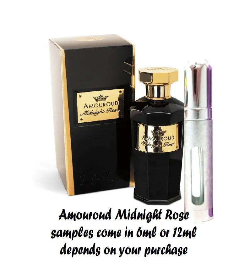 Amouroud Midnight Rose muestra de perfume