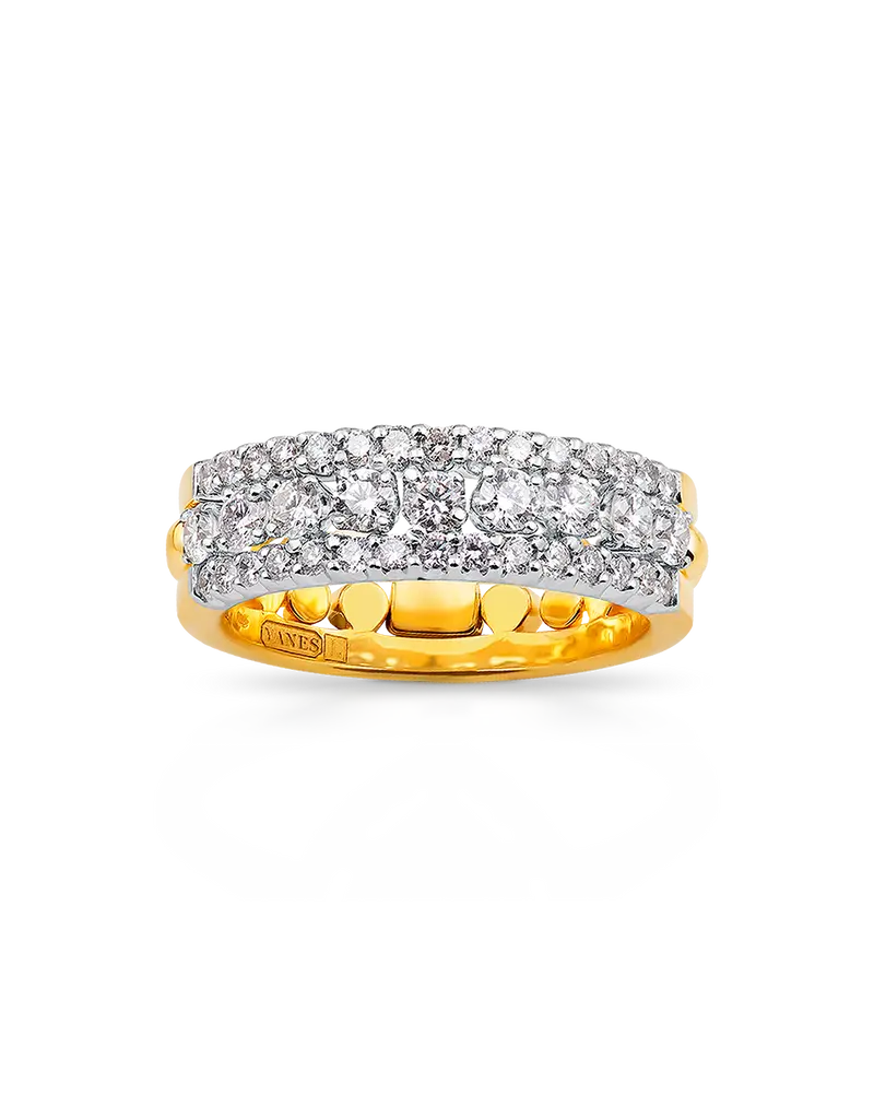 Anillo Aimi diamantes, oro