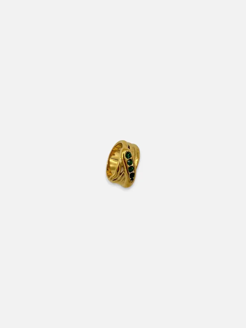 Anillo Boa Verde