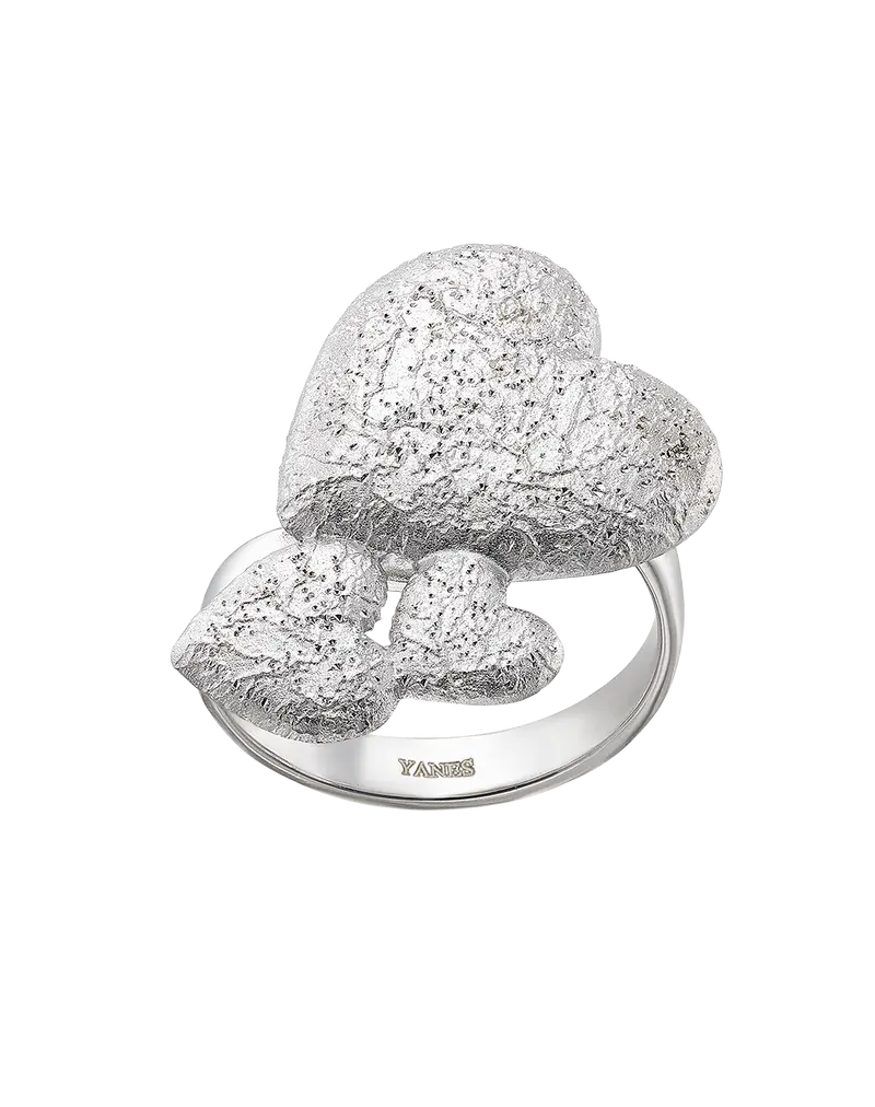 Anillo Cuore, plata