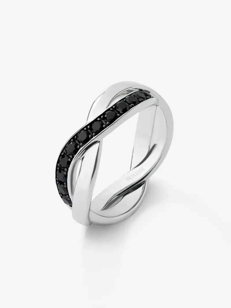 Anillo de Argento de Plata con espinela
