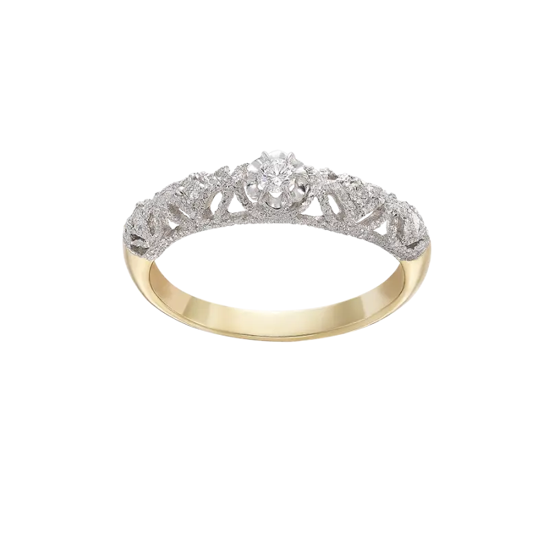 Anillo Gran Giralda diamantes, oro