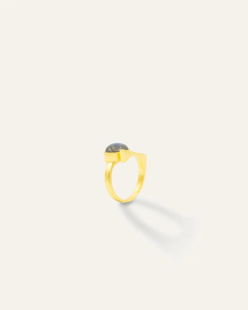 Anillo Indra Labradorita