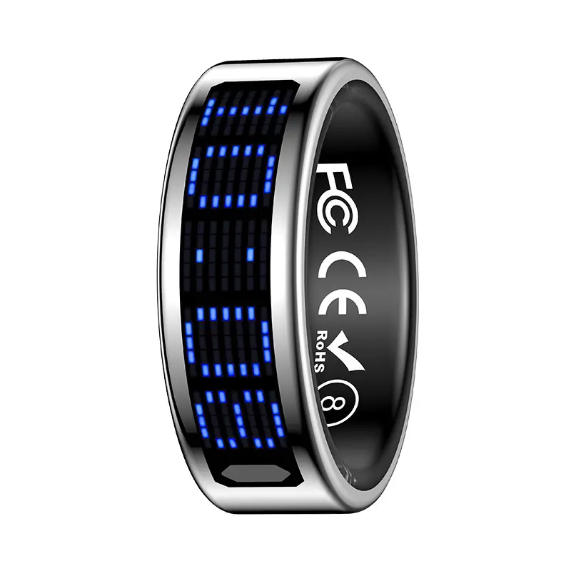 Anillo Inteligente de Monitoreo de Salud con Pantalla Táctil