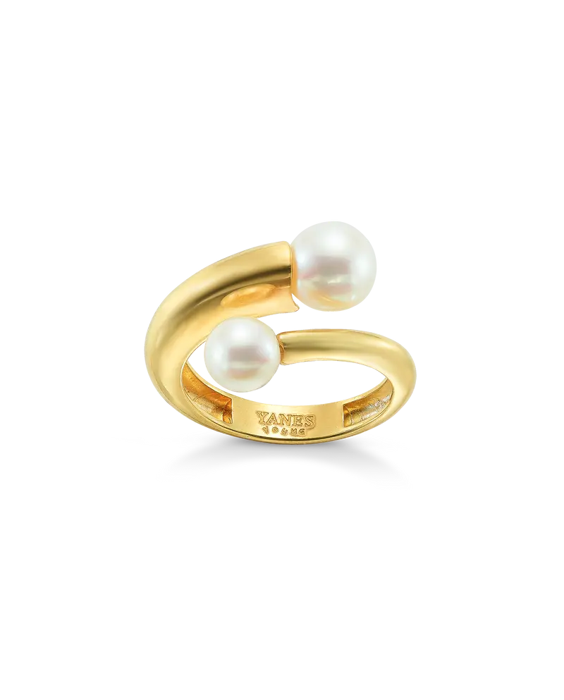 Anillo Jávea, plata dorada