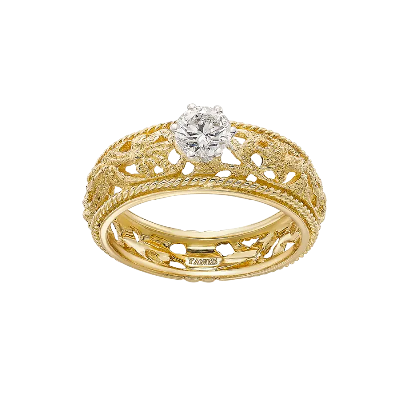 Anillo Kiran diamantes, oro