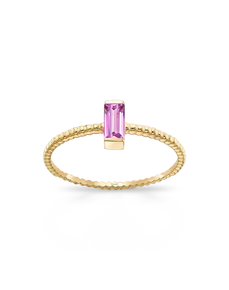 Anillo Life amatista, oro