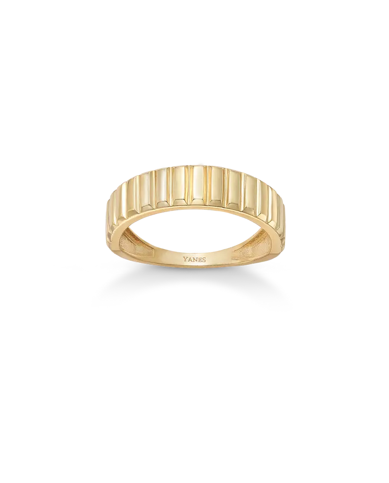 Anillo Lined, oro 9K