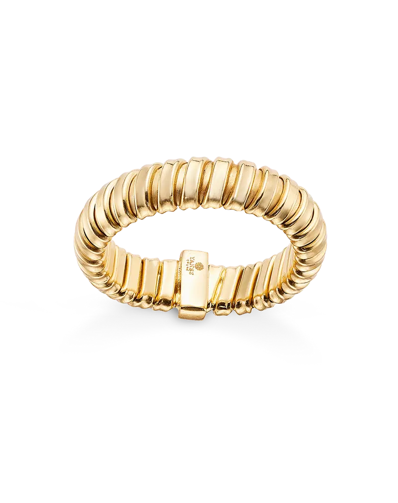 Anillo Met mini, plata dorada