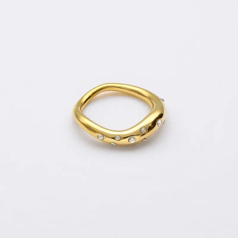 Anillo minimalista circonitas