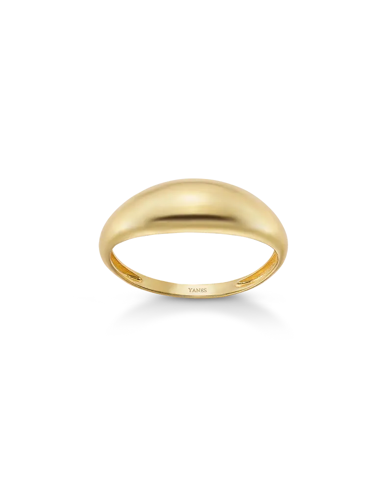 Anillo Smooth, oro 9K