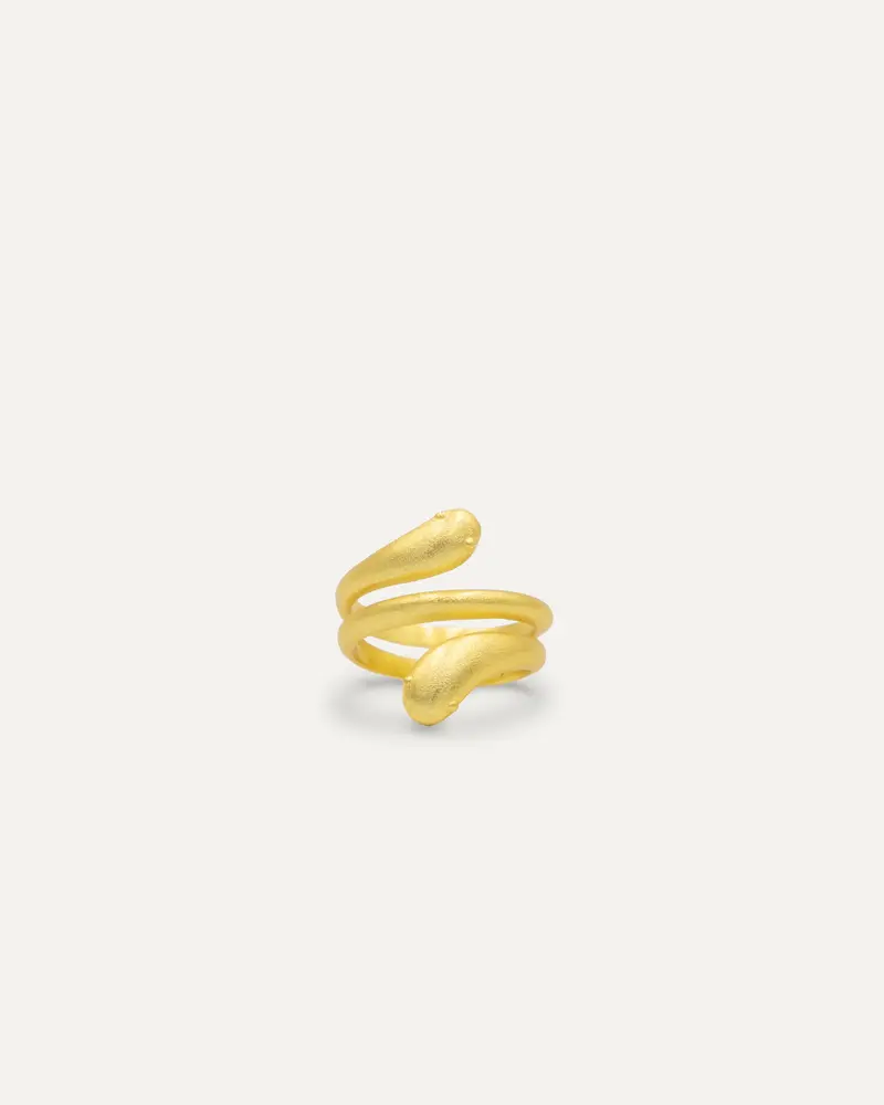 Anillo Snake Dorado