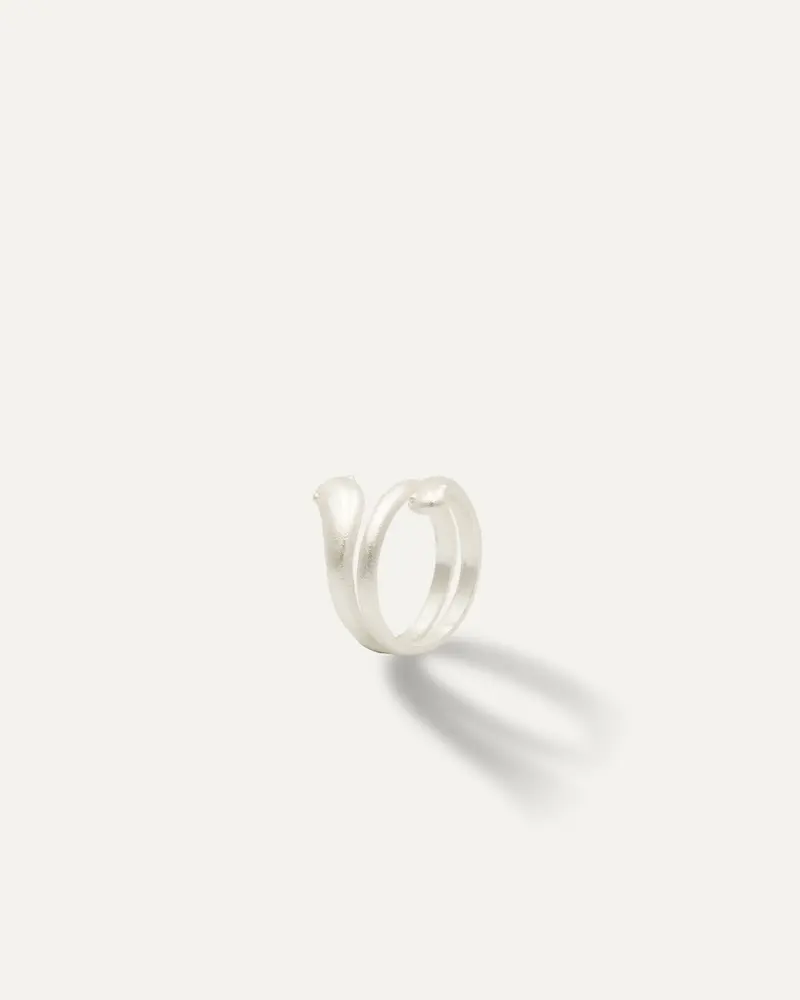Anillo Snake Plateado