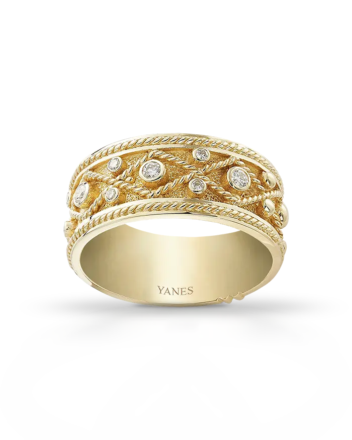Anillo Timbal diamantes, oro