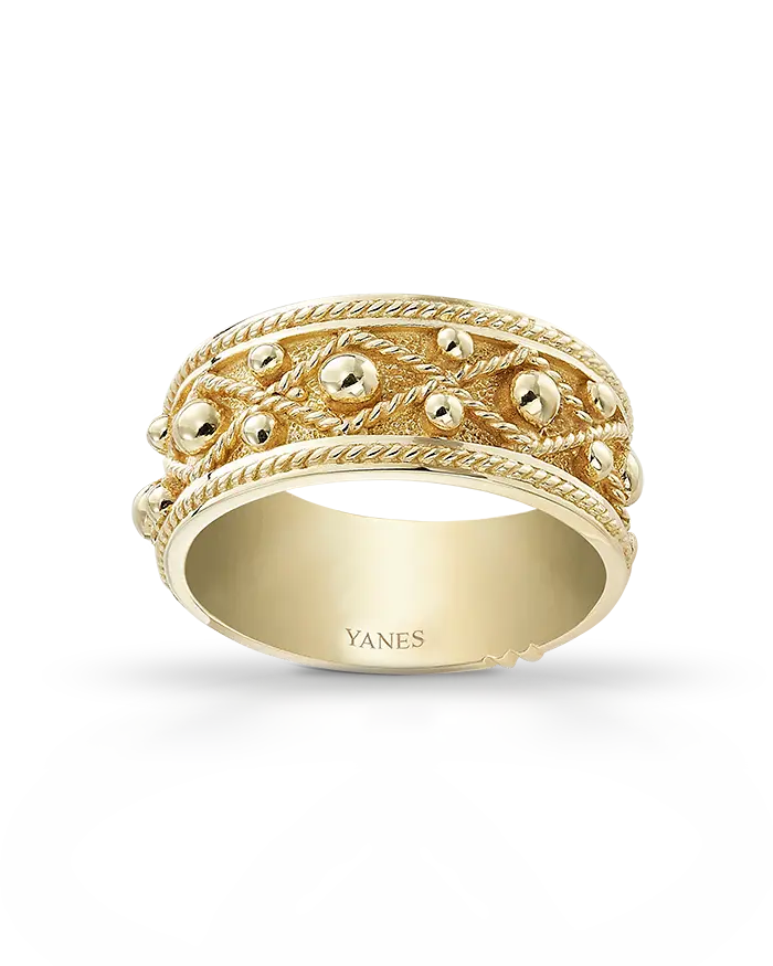 Anillo Timbal oro amarillo