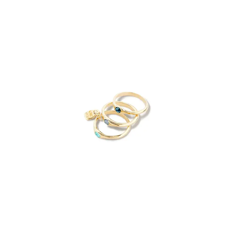 Anillo UNOde50 Happy Blue ANI0678AZUORO