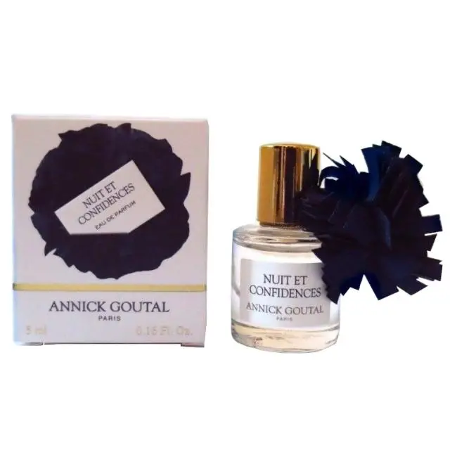 Annick Goutal Nuit et Confidencias 5ml 0.16 Fl. Onz. Probador oficial de perfumes en miniatura.
