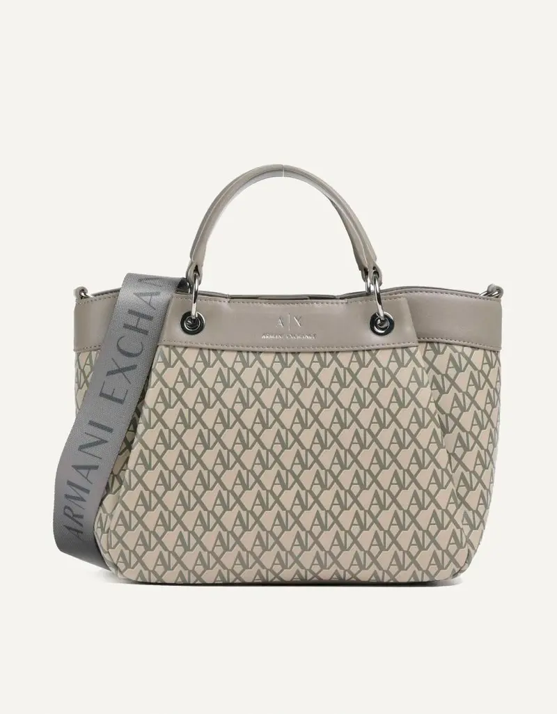 ARMANI BAGS WAVE MONOGRAM SHOPPING XW000393 88977