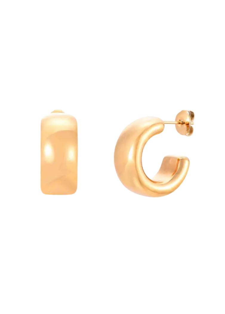 Aros oro Matilda
