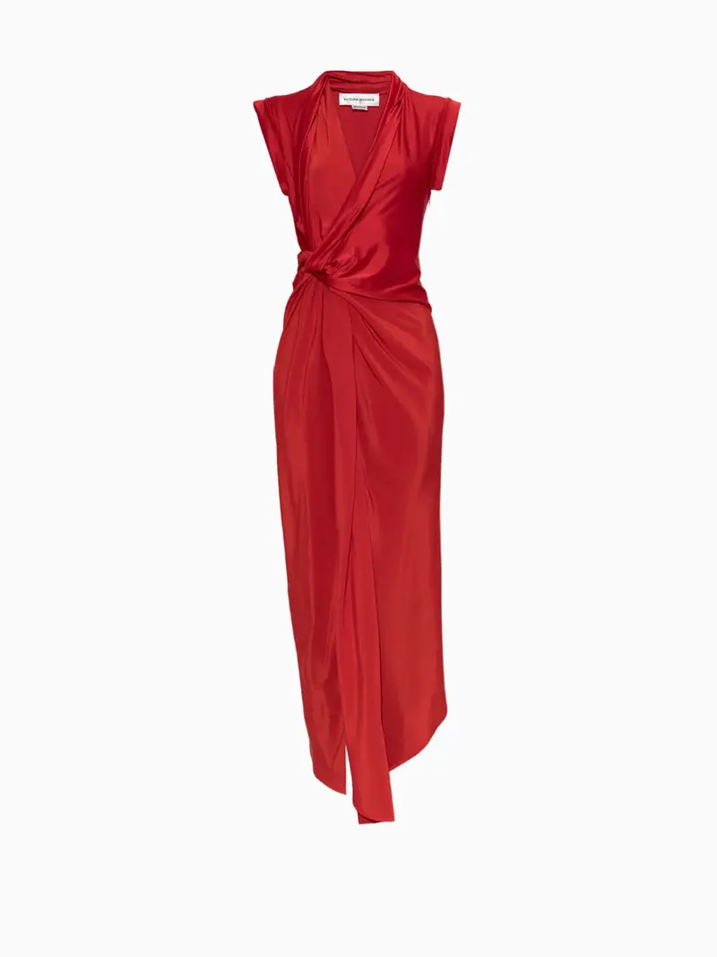 Asymmetrical dress