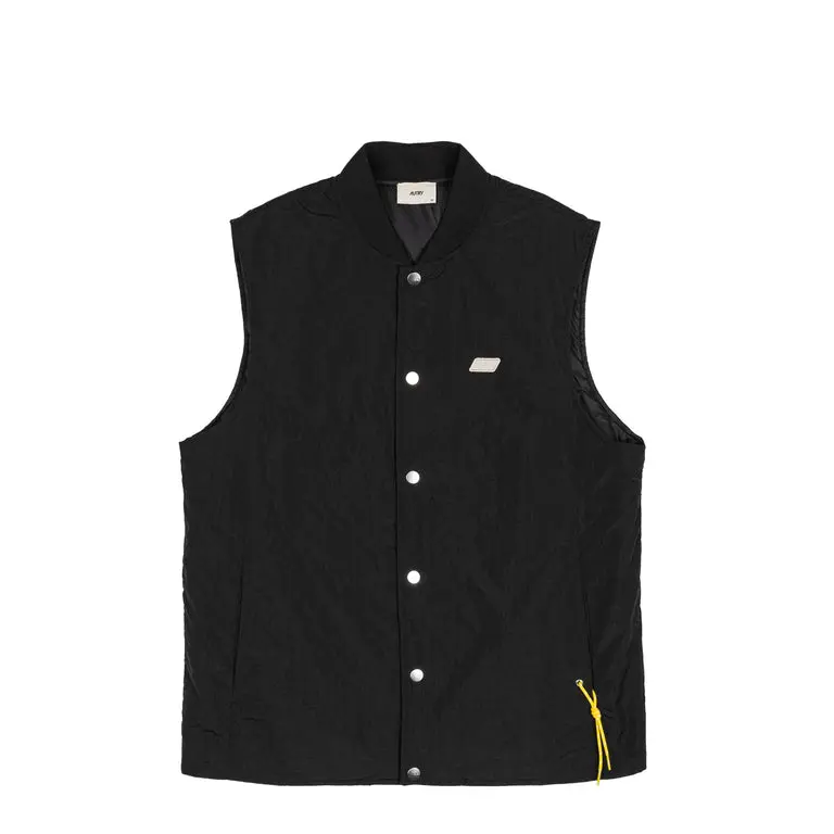 Autry Chaleco de Nylon Unisex (Negro)
