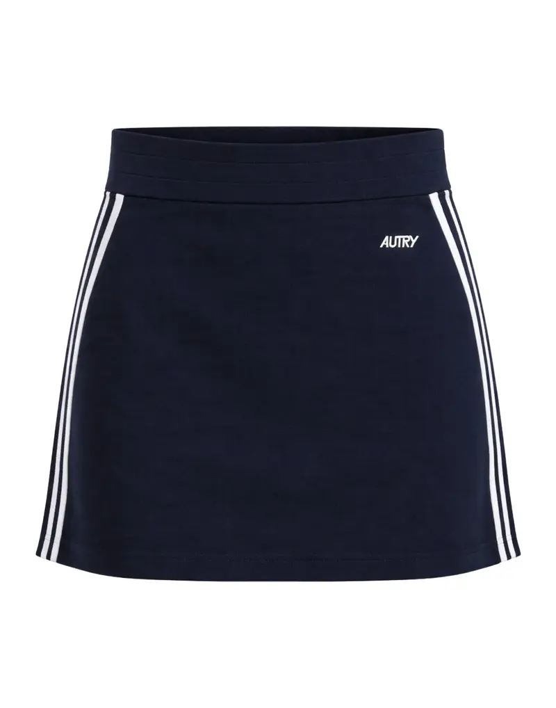 Autry Falda de Punto de Viscosa Mujer (Azul)