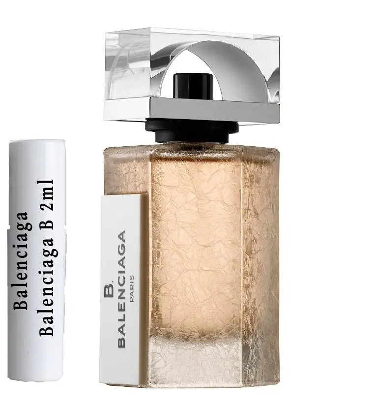 Balenciaga B muestra de perfume