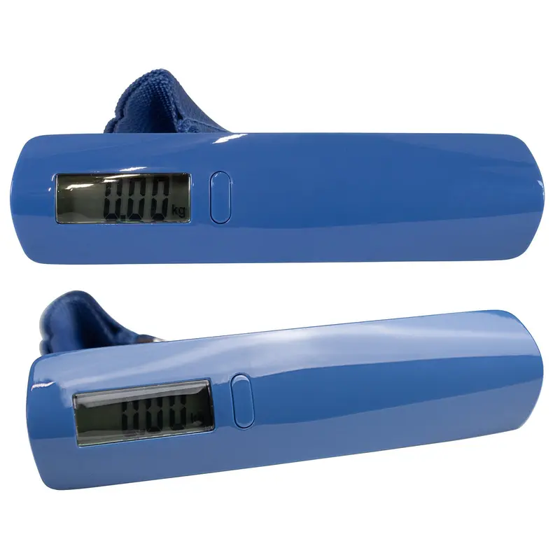 Báscula Digital para Maletas Azul – Precisión y Comodidad para Viaja