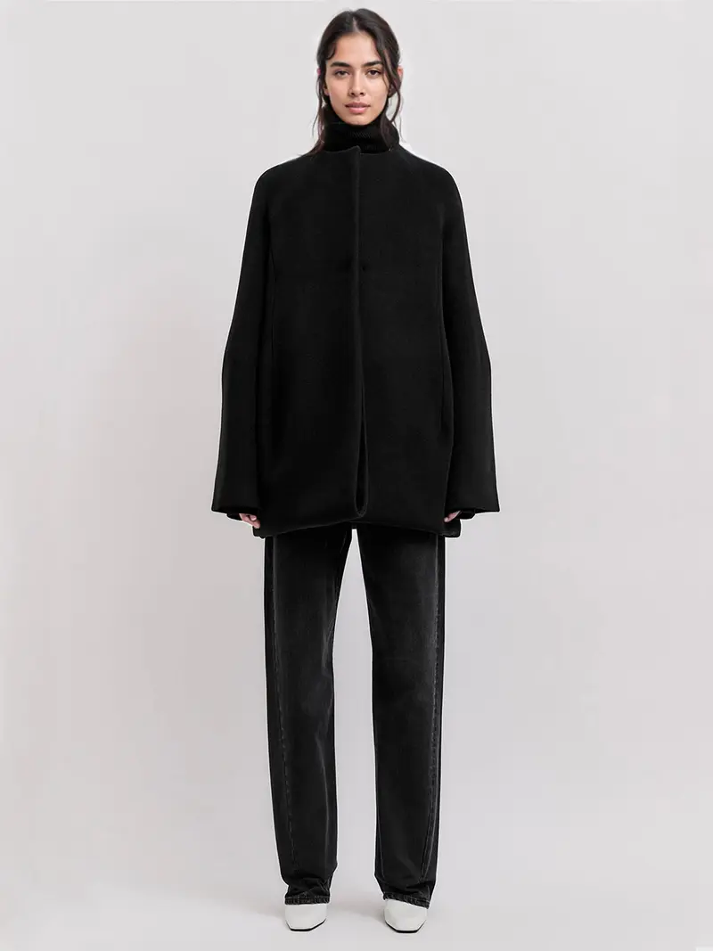 Bell-sleeve jacket