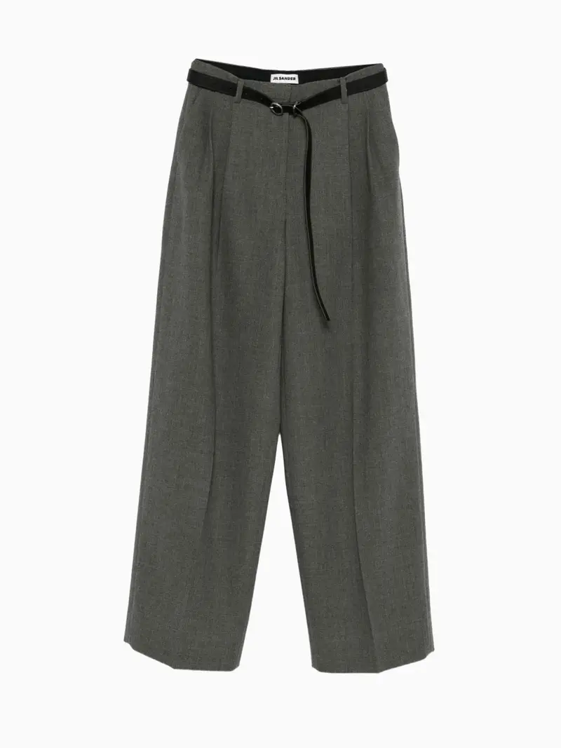Belted trousers