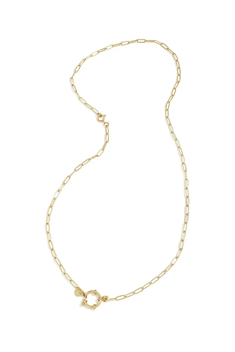 Berlin | Collar y Pulsera 2 en 1 de Eslabones Ovalados