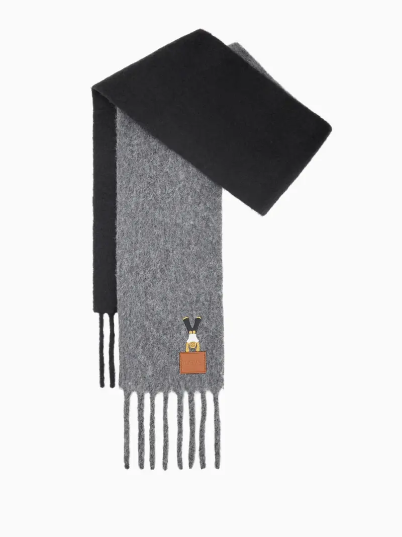 Bicolor scarf