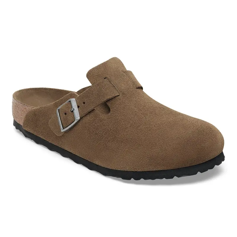 Birkenstock Boston Soft Marrón Té Tonal (Ajuste Estrecho)