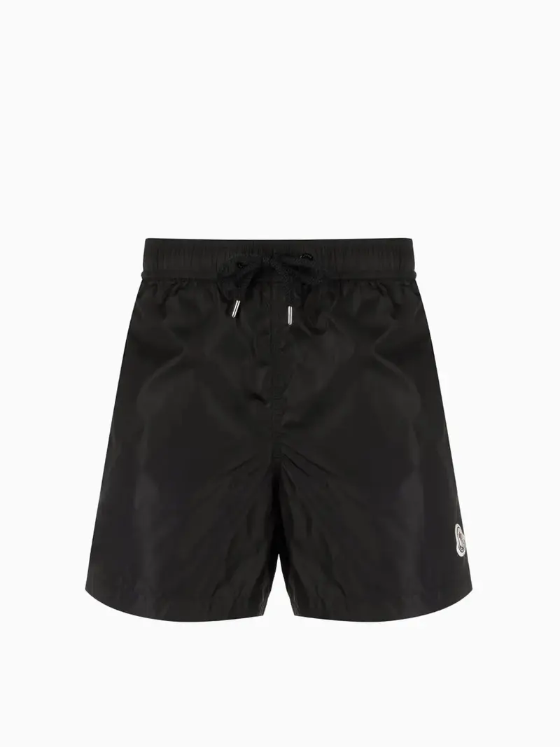 Black swim shorts
