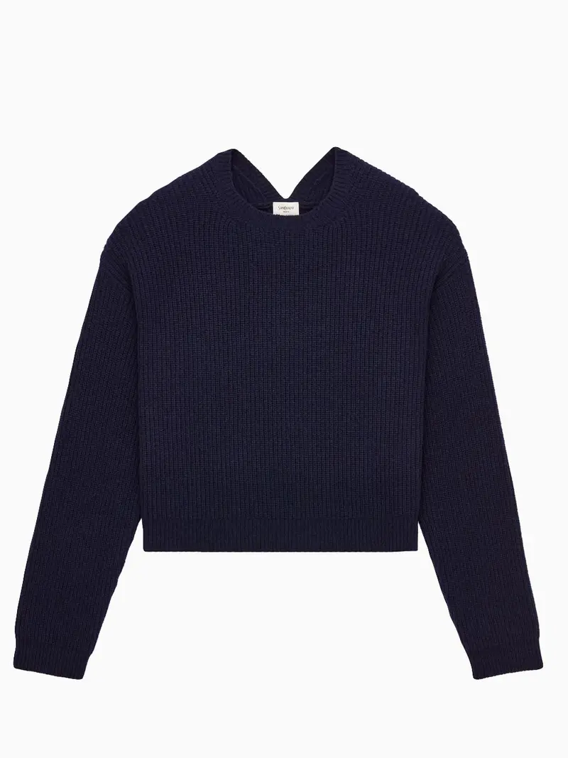 Blue sweater