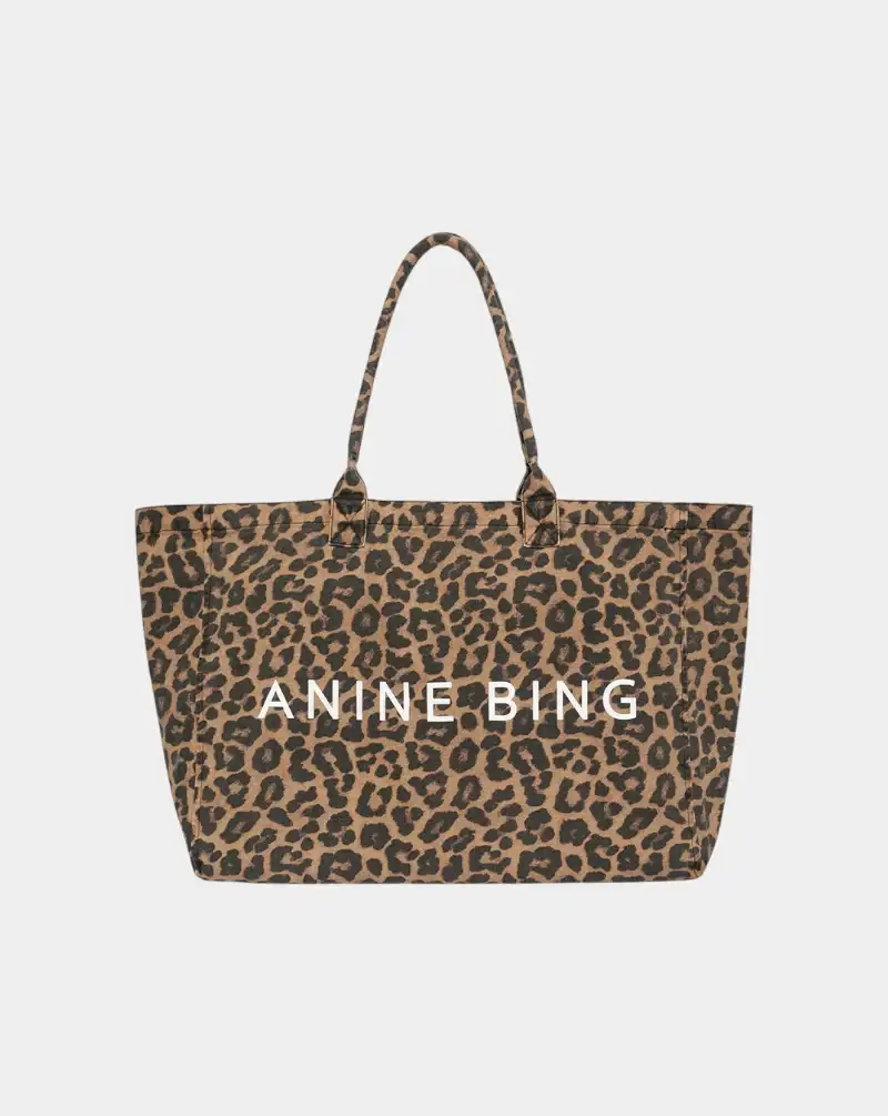 Bolso Anine Bing Leo Canvas Tote