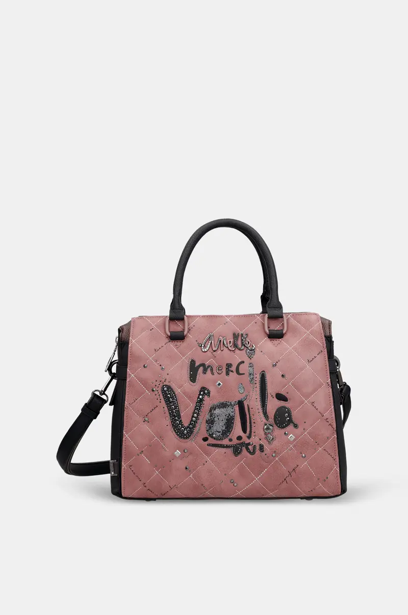 Bolso asa corta y bandolera Parisian