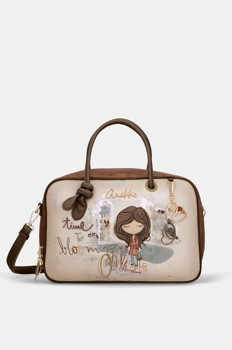 Bolso de asa corta cuadrado Tulip