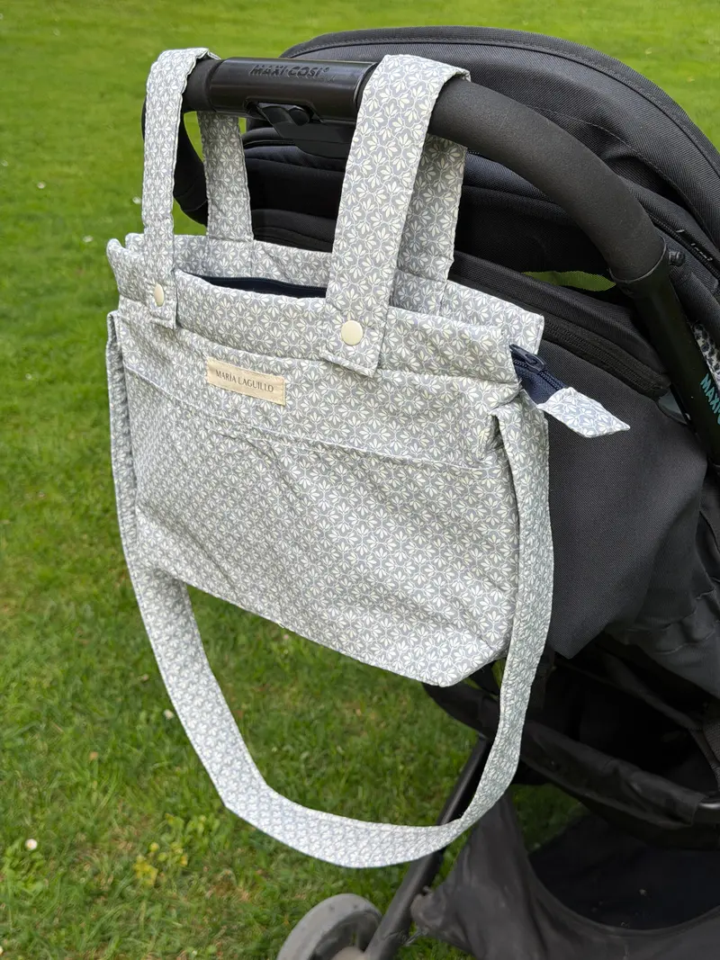 Bolso de carrito PEQUEÑO MOSAICO AZUL
