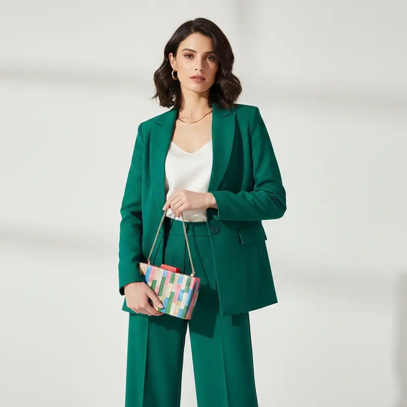 Bolso de fiesta tipo clutch con estampado geométrico rectangular con varios colores