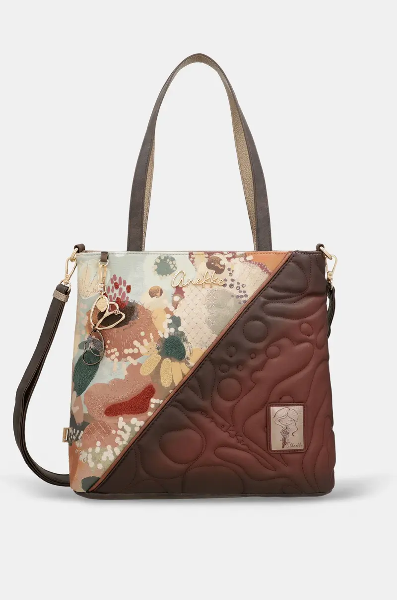 Bolso de hombro cuadrado Blossom