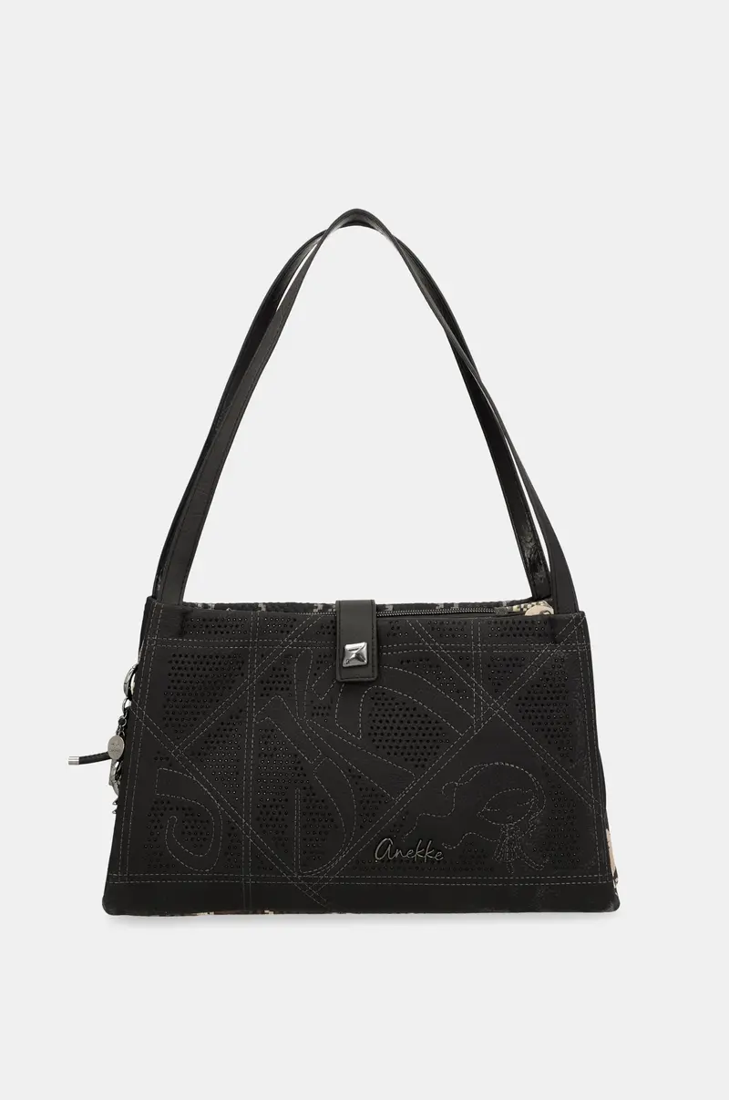 Bolso de hombro cuadrado Iron