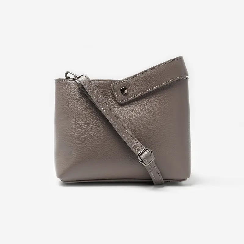 Bolso de mano de piel para mujer con asa giratoria Lauren