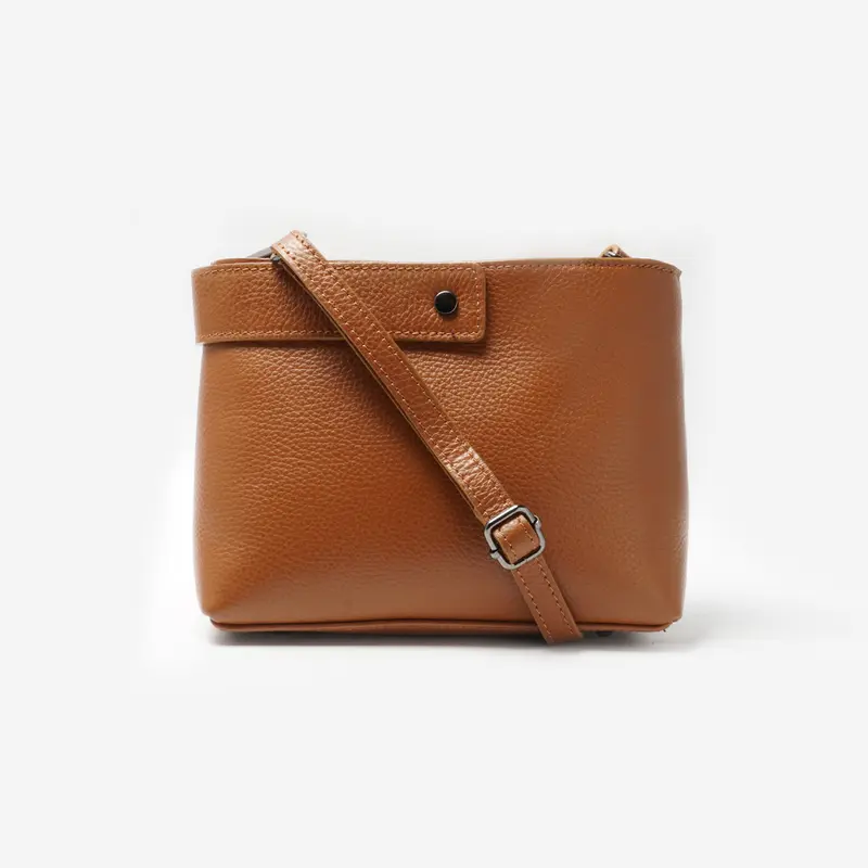 Bolso de mano de piel para mujer con asa giratoria Lauren