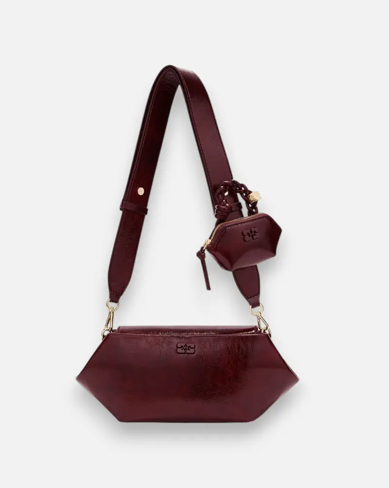 Bolso Ganni Bou Bag East/West Shine