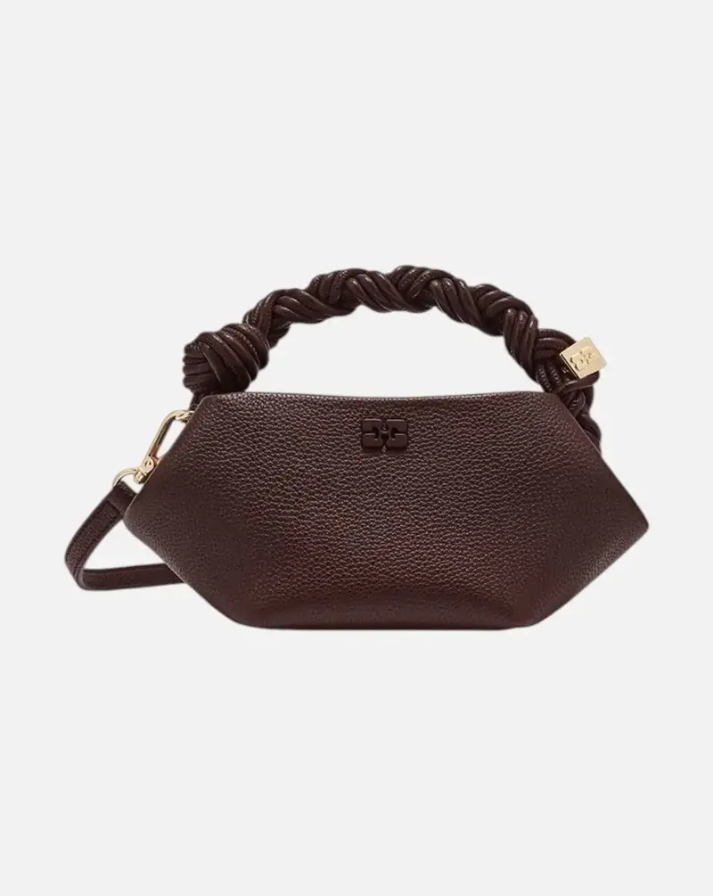 Bolso Ganni Bou Bag Mini Grained
