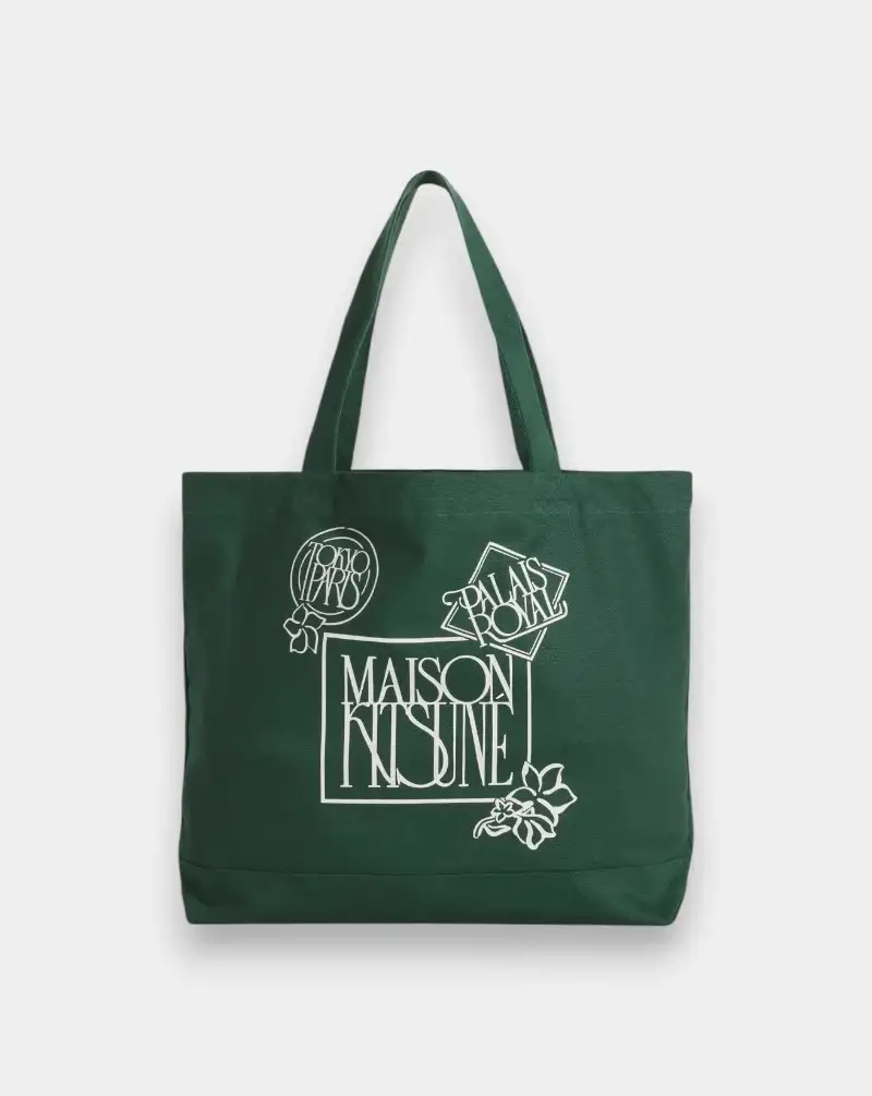 Bolso Maison Kitsune Art Nouveau Stamp Tote