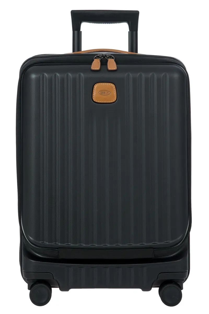 BRIC'S CAPRI Maleta de Cabina Extensible con Colsillo para PC 55cm