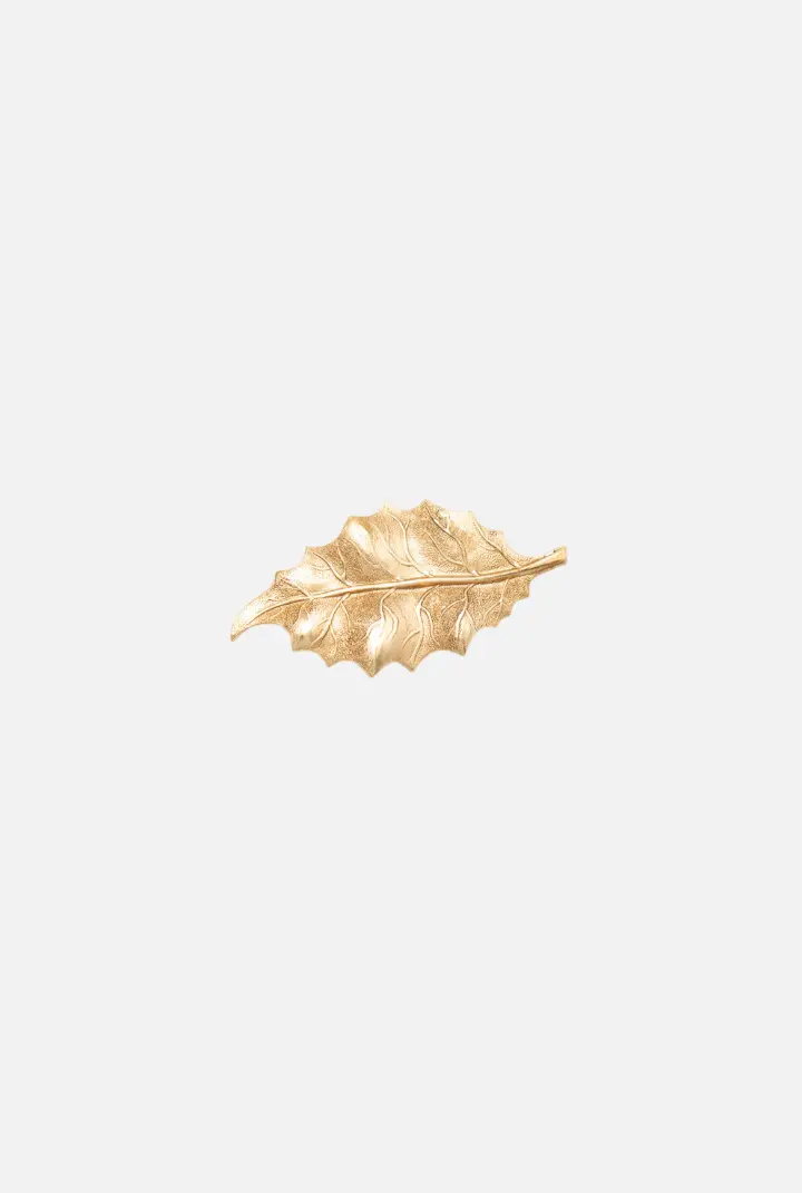 Broche Hoja Simple